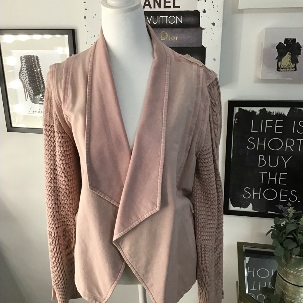Leo & Nicole Women's Blush Jean Jacket